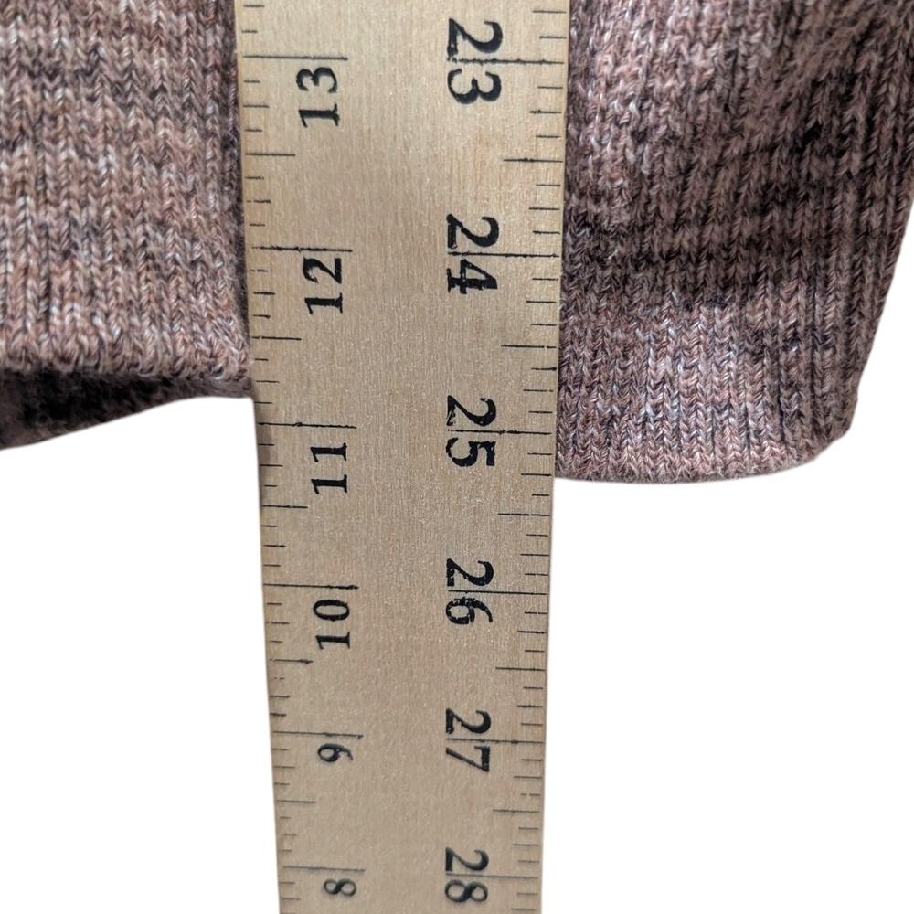 Prana Women's Cloud Blush Deep V Back Coronet Sweater Travel Slouchy (M) - Picture 8 of 8